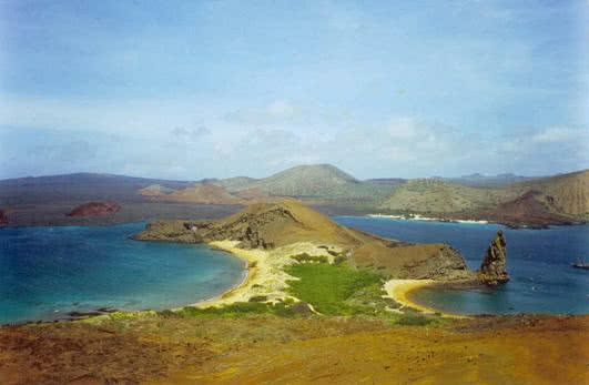 Karge Landschaft Galapagos