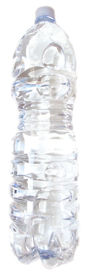 Wasserflasche aus Kunststoff